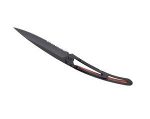 Deejo Wood 37G, Serrated bois corail black