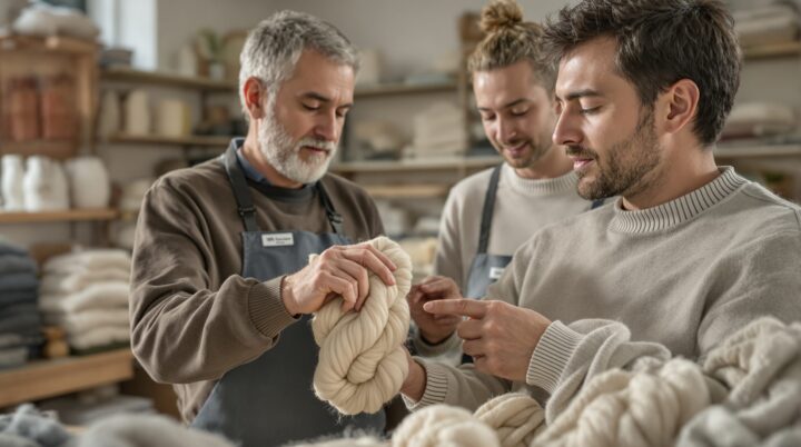 laine vierge c'est quoi