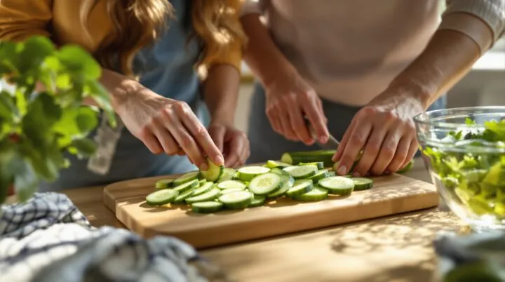 calories d'un concombre