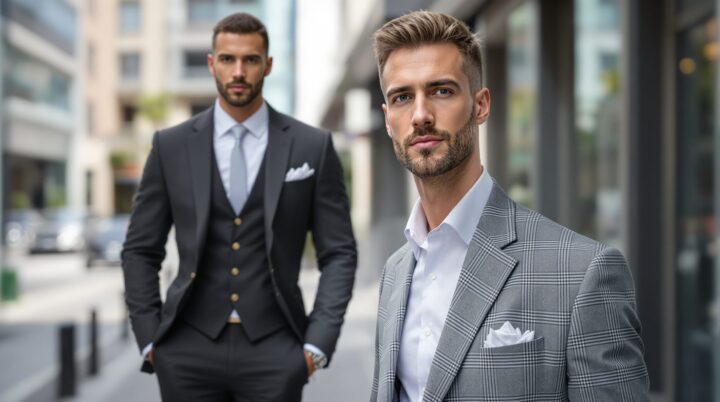 costume homme veste courte