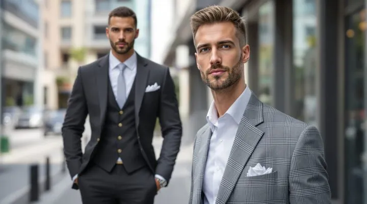 costume homme veste courte