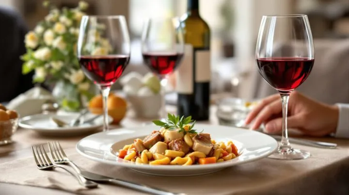 quel vin avec paupiette de veau