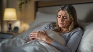 main et bras engourdi la nuit