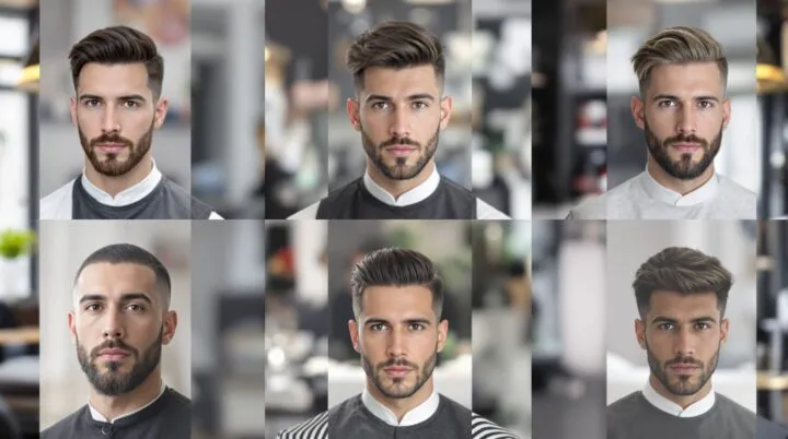 coupe de cheveux pour visage long homme