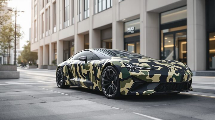 covering voiture camouflage