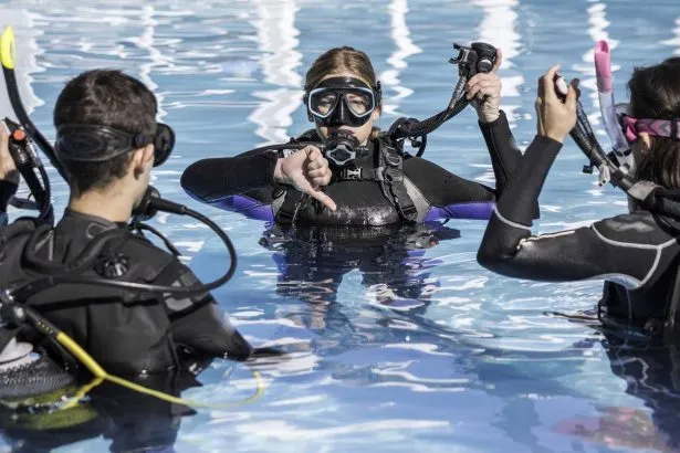 baptême de plongée sous-marine