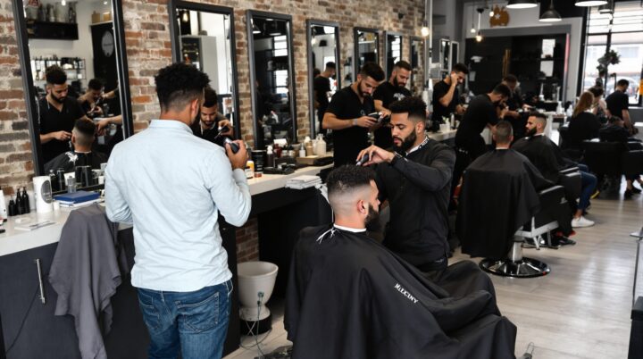 Les coupes tendance chez le barbier