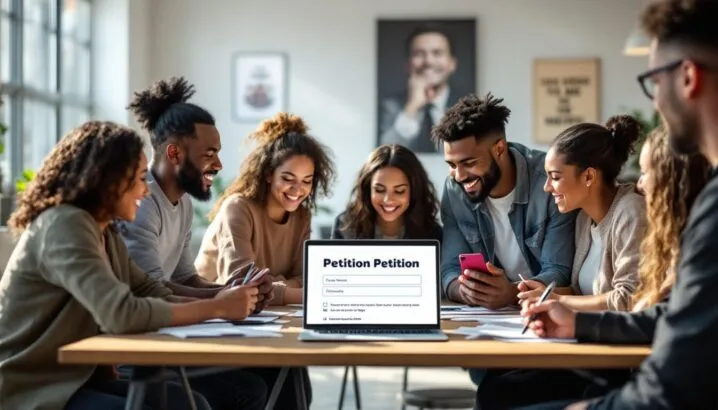 pétition en ligne