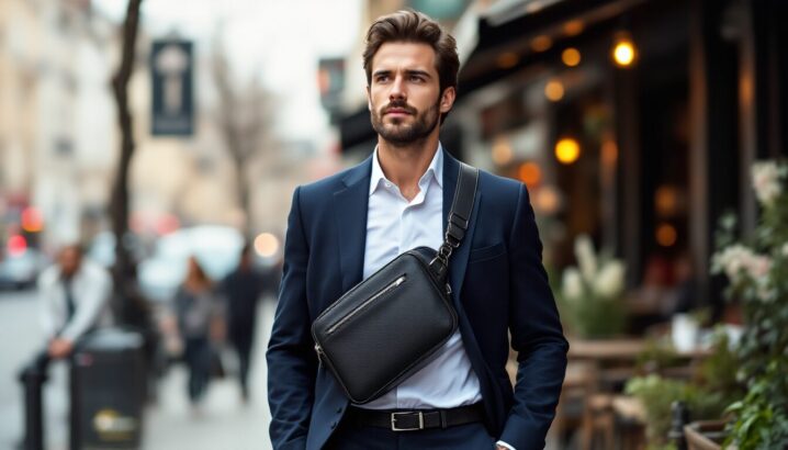 sac bandoulière homme