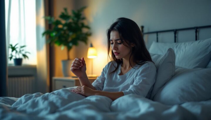 main et bras engourdi la nuit