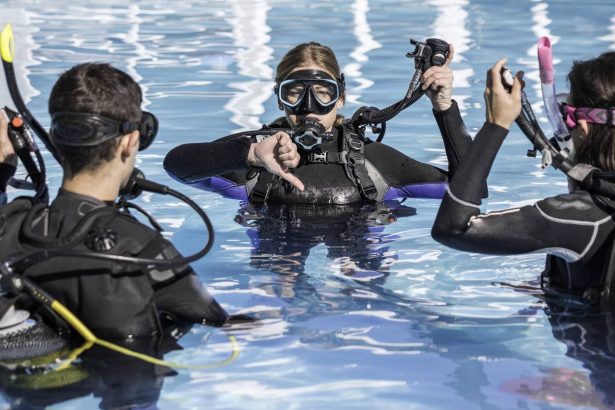 baptême de plongée sous-marine