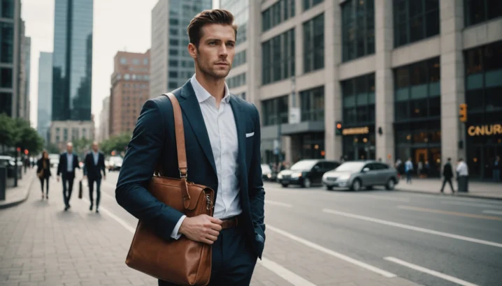 sacoche homme moderne