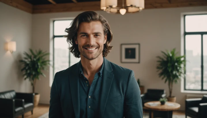 cheveux epais homme