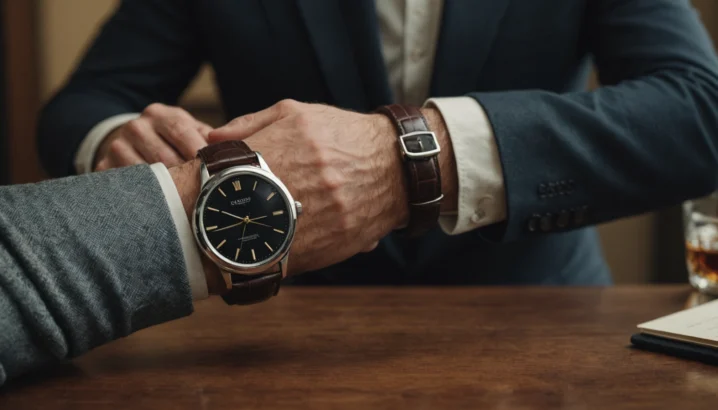 comment porter une montre