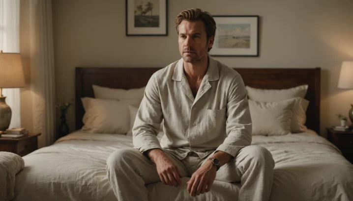pyjama lin homme