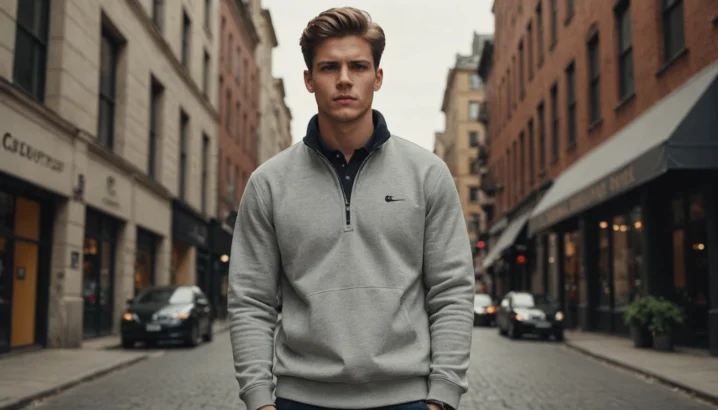 sweat col camionneur