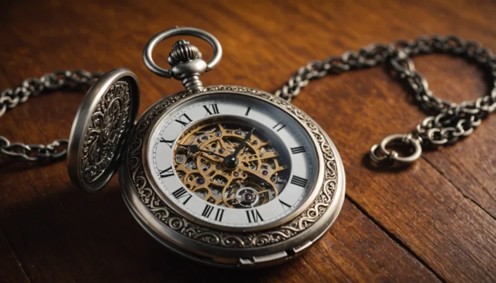 Une découverte élégante : la montre à gousset, un bijou intemporel du quotidien