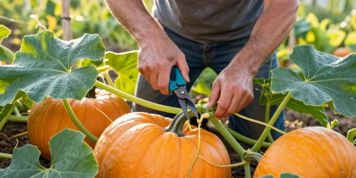 tailler les citrouilles