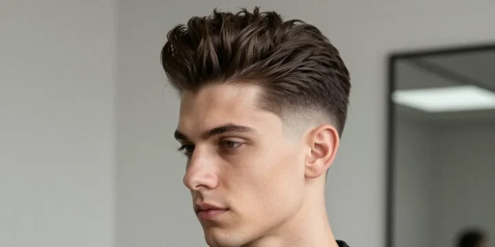 coiffure originale homme