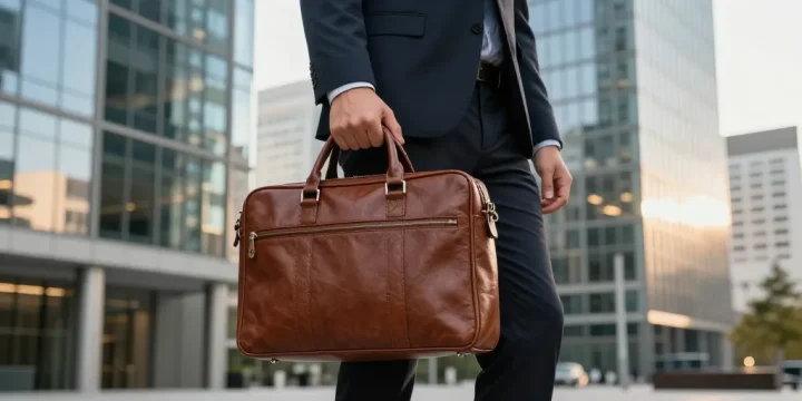 sacoche pc homme cuir