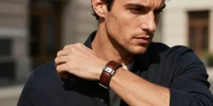 bracelet cuir homme