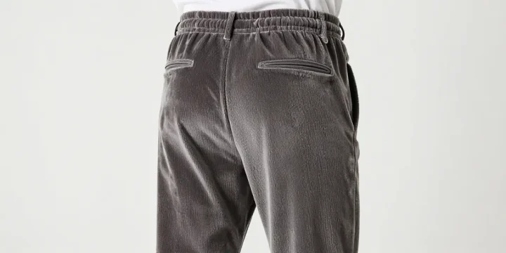 pantalon en velours côtelé homme