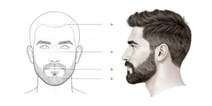 modèle de taille de barbe